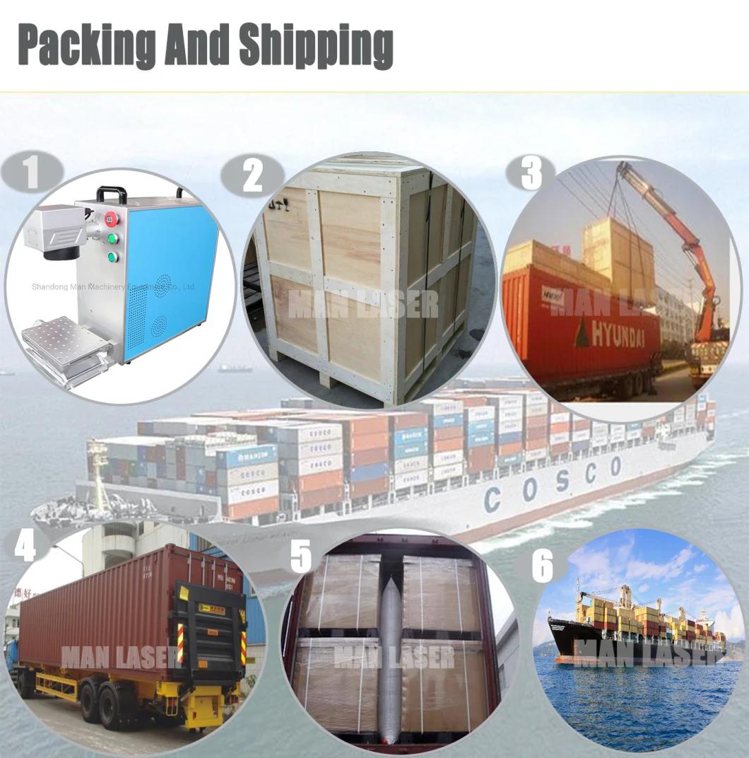 30W Fiber Optical Laser Marking Machine Price for Pigeon Rings Plastic