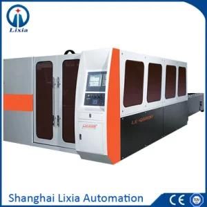 2000W Fully Enclosed Switched Fiber Laser Cutting Machine Lx-Q8800 Suitable for Stainless Steel/Carbon Steel/Alloy Steel/ Diamond
