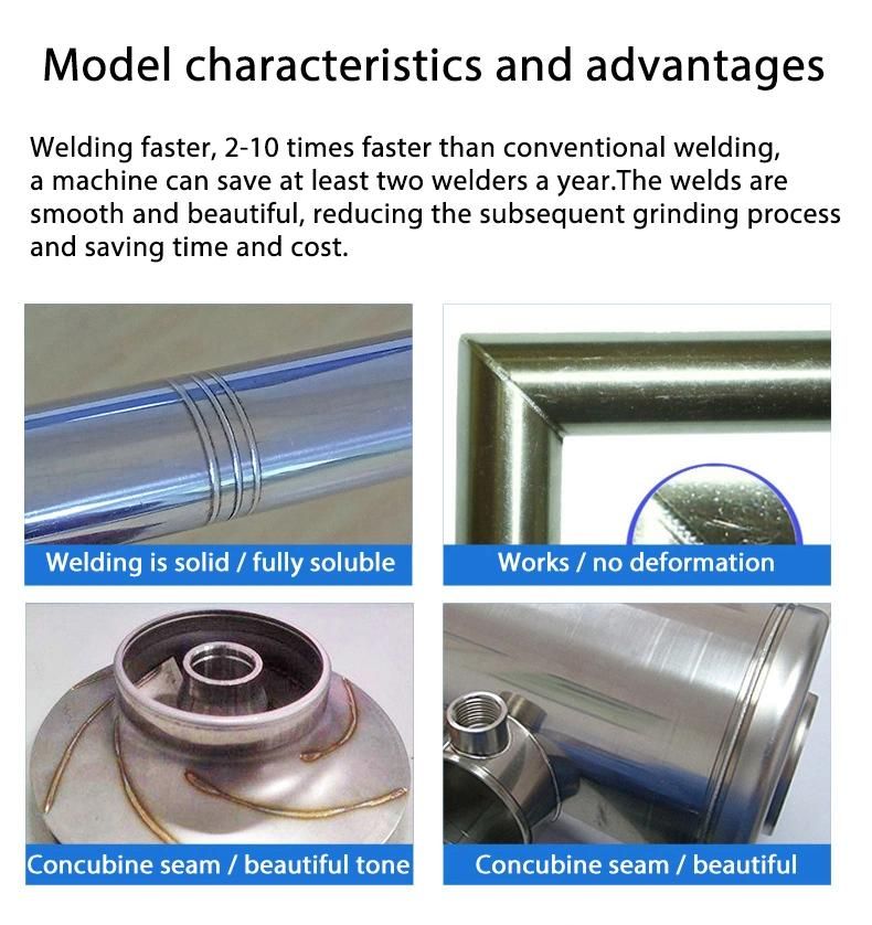 Fiber Continuous Laser Welding Machine for Steel Aluminium Brass Stainless Steel Metal Sheet