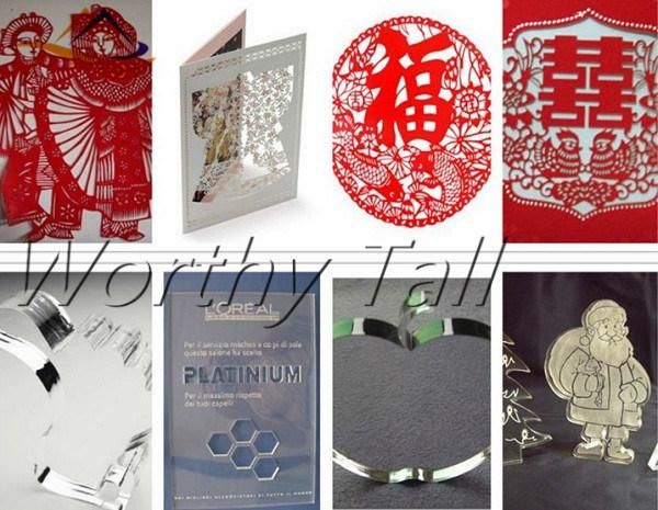 300W/400wlaser Cuttng Engraving Machine for Acrylic, Plastic, Plywood, Cloth, Paper, MDF, Leather