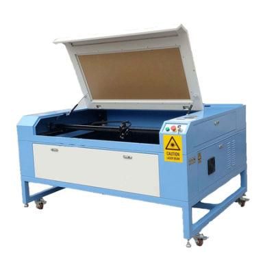 130W Ruida CNC CO2 Laser Engraving and Cutting Machine with Water Chiller for Wood