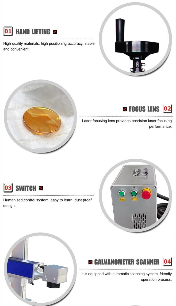 Stainless Steel Mini Fiber Laser Engraver Etching Machine