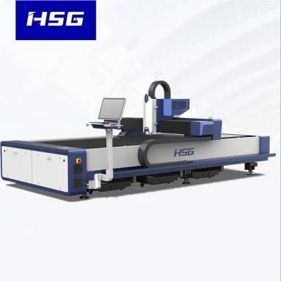 1530 1-12mm Aluminum and Steel Plate CNC Fiber Laser Cutting Machine with Higher Quality