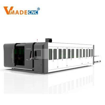 6000W Stainless Steel Carbon Steel Metal CNC Sheet Metal Fiber Laser Cutting Machine