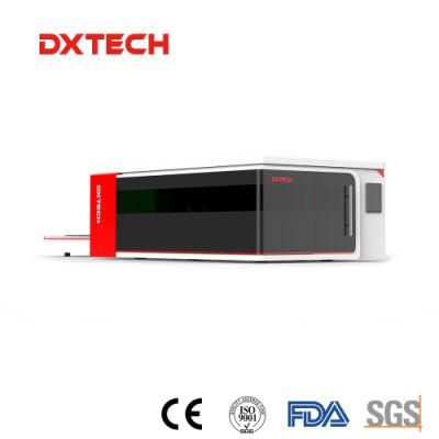All Cover Exchange Platform Fiber CNC Laser Cutting Machine for 0.4-20 mm Plate Stainless Steel Carbon Steel Aluminum Copper 4000W