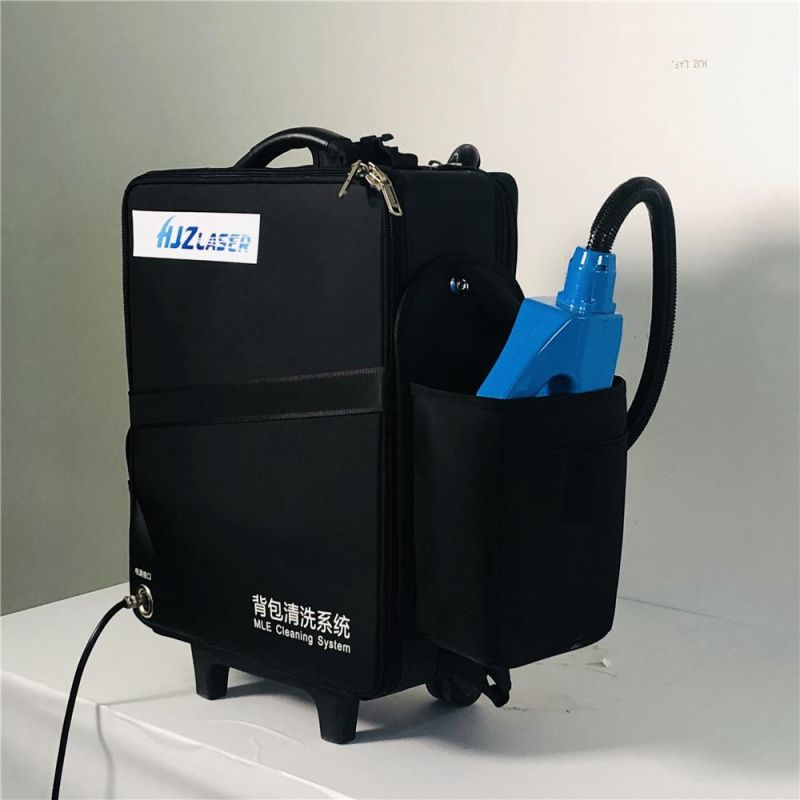 100W 200W Fiber Laser Cleaning Machine Metal Rust Removal Paint Cleaner