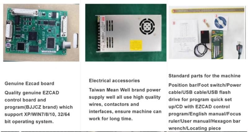 100W Optical Fiber Laser Marking Machine Full Inclosed