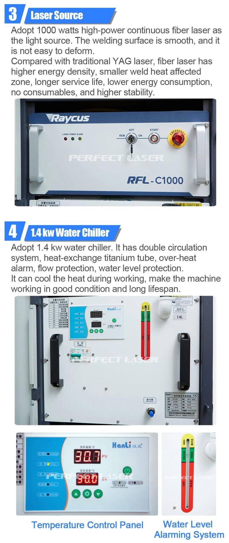 Handheld CNC Fiber Laser Welding Machine 1000W for Sale 1000W for Sale