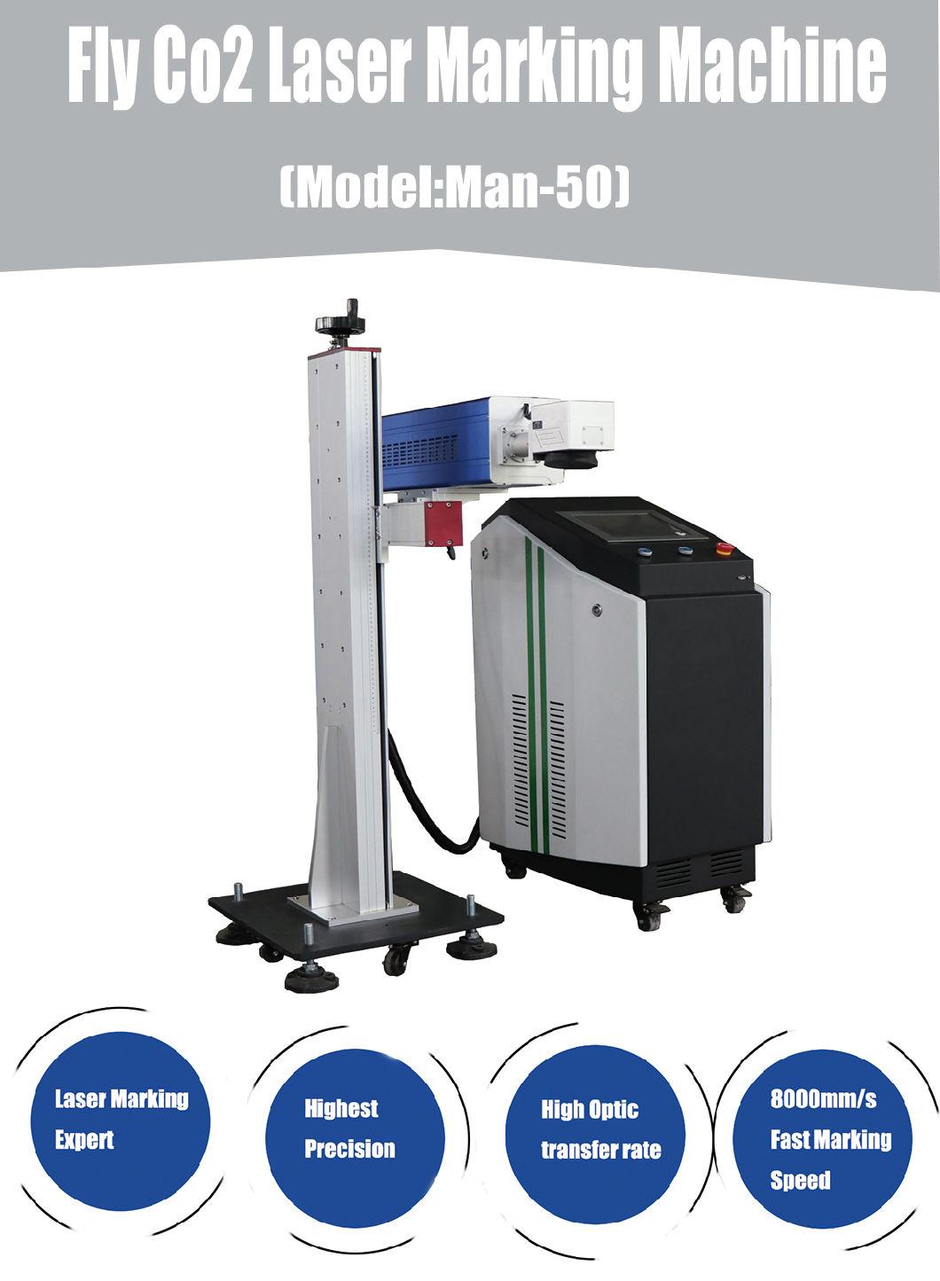 20W 30W 50W CO2 Laser Marker Keyboard and Mouse Marking