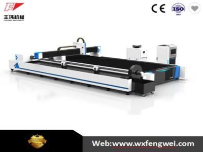 Combined Tube and Sheet Fiber Laser CNC Router with Instant Changeover System