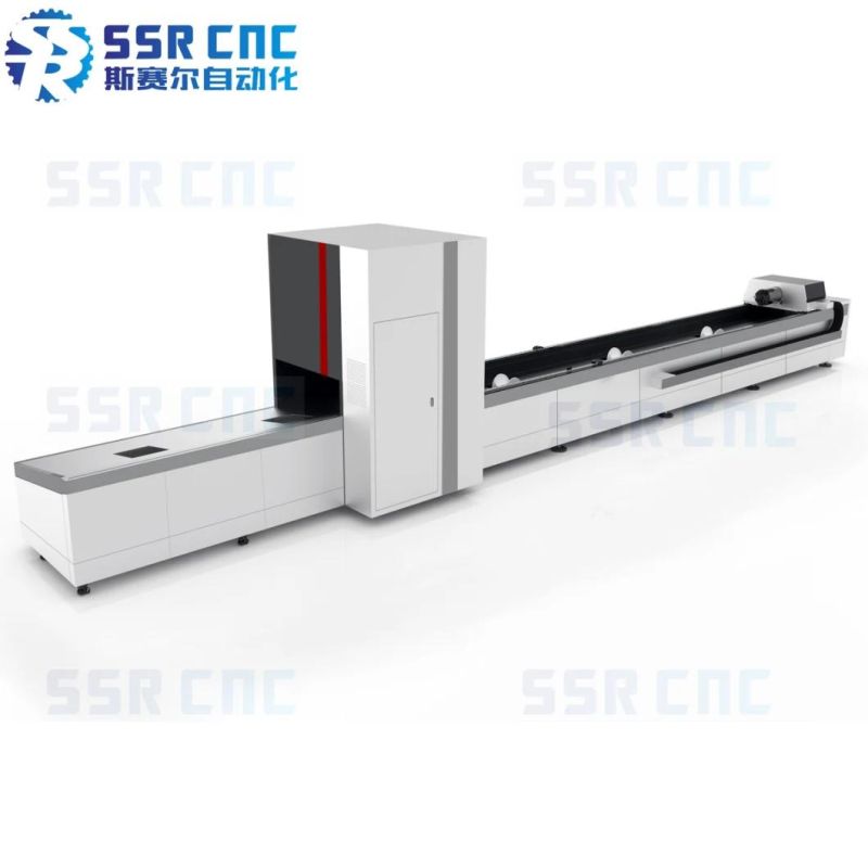 China Automatic 3015 1530 CNC Metal Pipe Fiber Laser Cutting Machine for Both Flat Sheet and Metal Tube with 1000W, 2000W, 3000W, 4000W, 5000W, 6000W