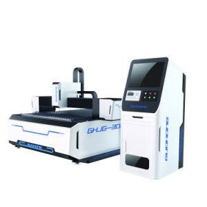 Gh-D4015 Open Type Desk Top Fiber Laser Cutting Machinery Cutter for Metal Sheets