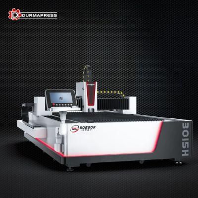 Metal Pipe CNC Fiber Laser Cutting Machine 2000W 3000*1500mm for Iron Sheet by Durmapress Company