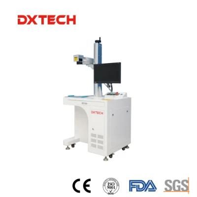 in Stock Fiber Laser Marking Machine for Metal Aluminum Stainless Steel Business Card Advertisement Pet Card Code Marking