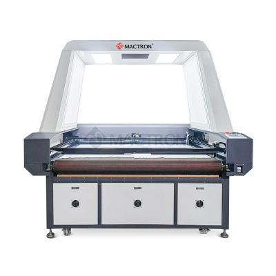 CNC 100W 130W 150W CCD Camera 1610 2 Head Customize Laser Cutting Machine