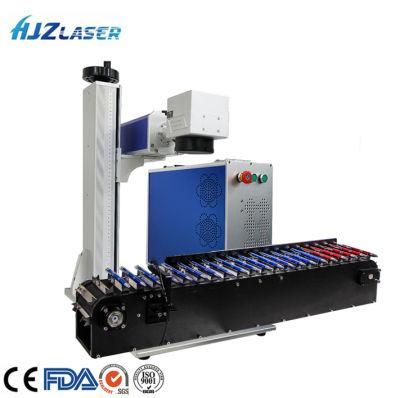 20W 30W 50W Raycus Jpt Metal Pen Conveyor Belt Fiber Laser Marking Machine Printing Machine