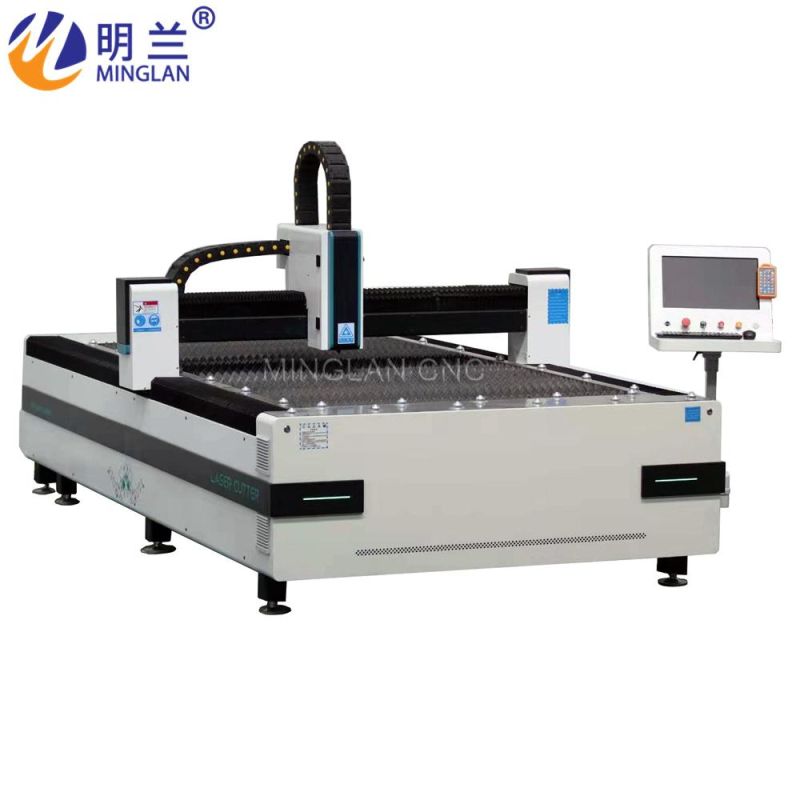 1500*3000mm CNC Fiber Laser Cutting Machine for 1-12mm Metal