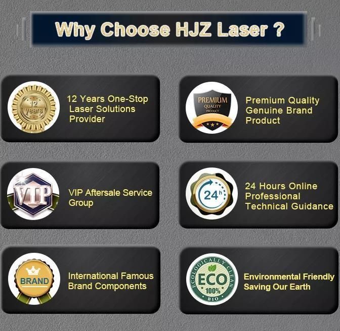 Hjz Metal Fiber Laser Marking Machine 20W 30W 50W Available