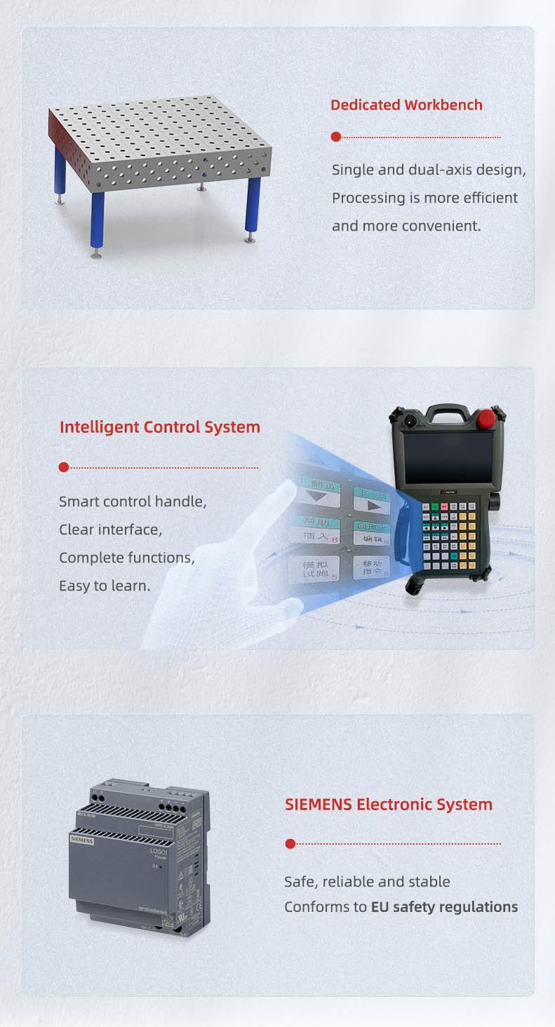 Robot Fiber Laser Welding Machine for Welding Stainless Steel and Aluminum