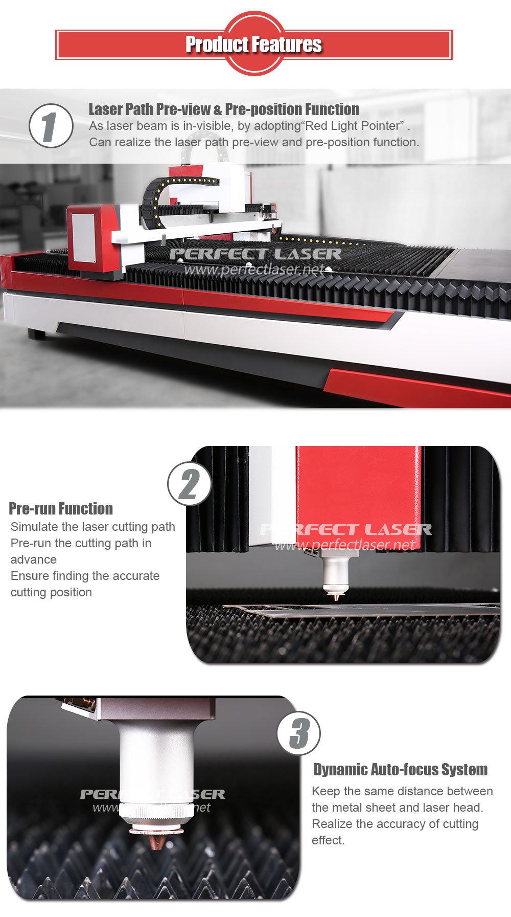 with 20 Years Manufacturer Produing 500W 800W 1000W Stainless Steel Sheet Metal Fiber Laser Cutter