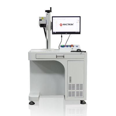 Low Price 20W 30W Fiber Laser Marking Machine for Stainless Steel Signage Engraving