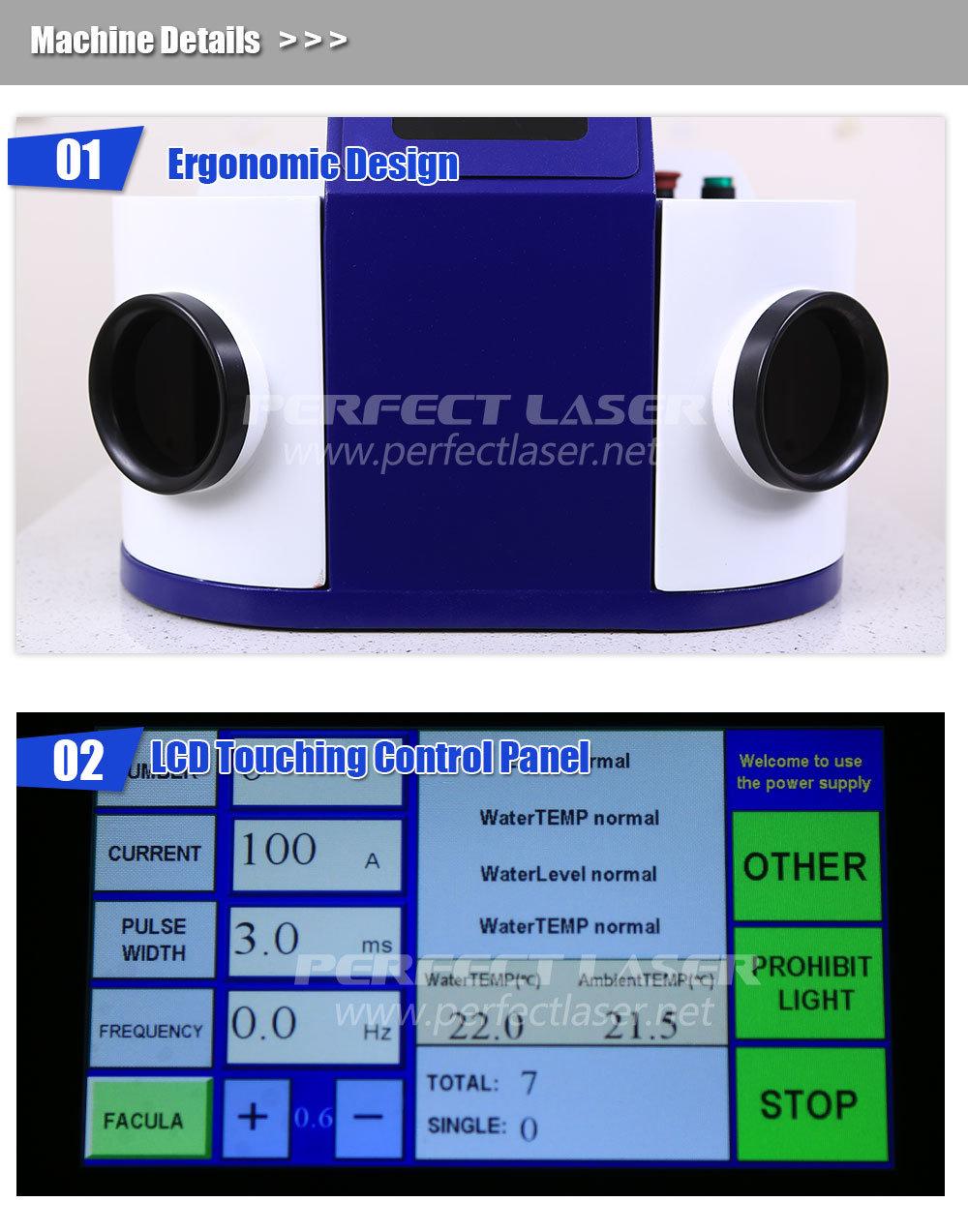 High Quality Double Optical Paths Laser Welding Machine