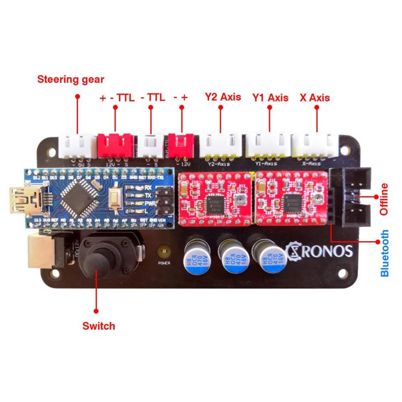 3500MW Mini CNC Laser Engraver Engraving Machine