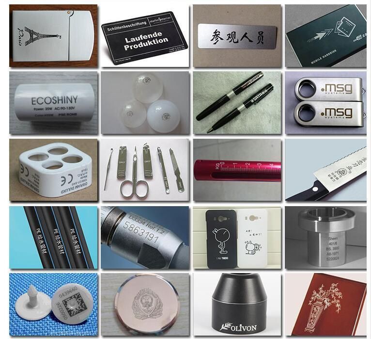 20W 30W Mini Laser Marking Machine with Ipg Laser Source