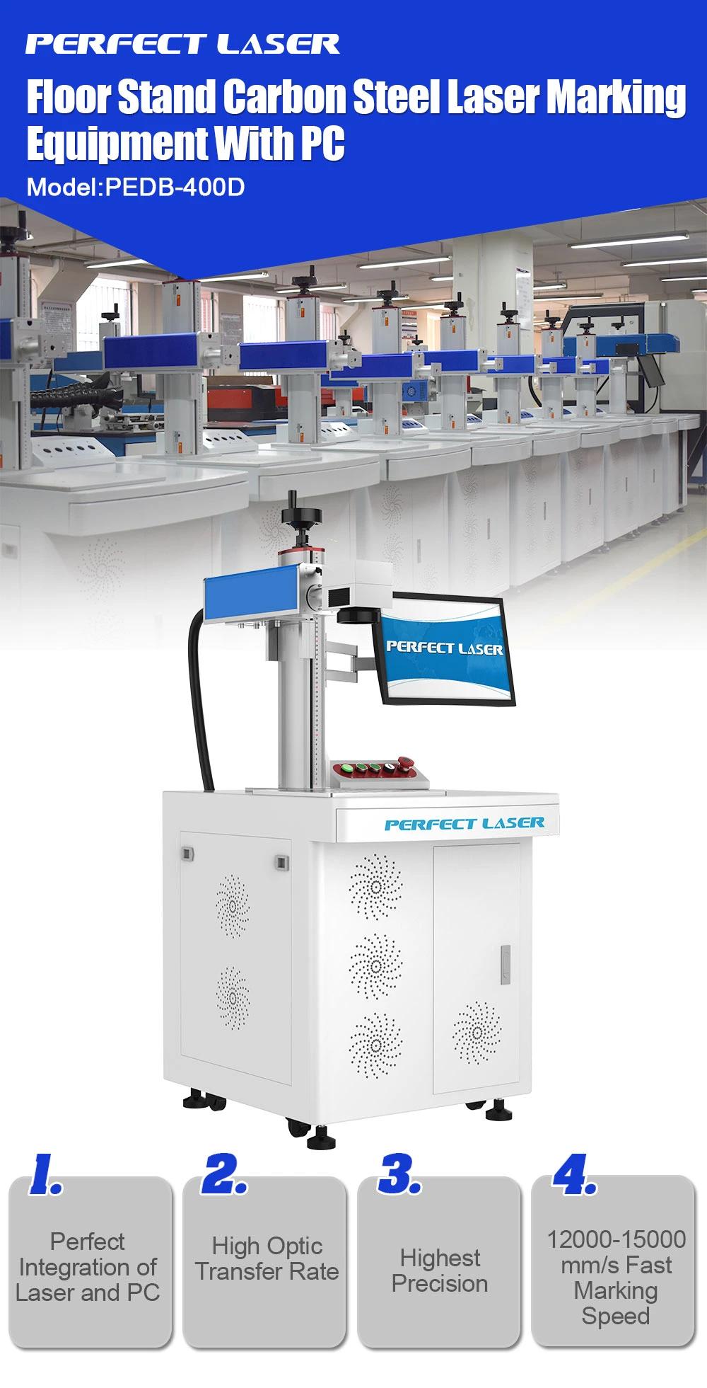 Phone Case Logo Printing Metal Laser Color Laser Etching Marking Engraving Machine for Metal
