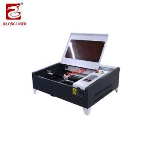Rubber Stamp Playwood Glass Bottle 4040 Laser Machine 40W with Ce High Speedy