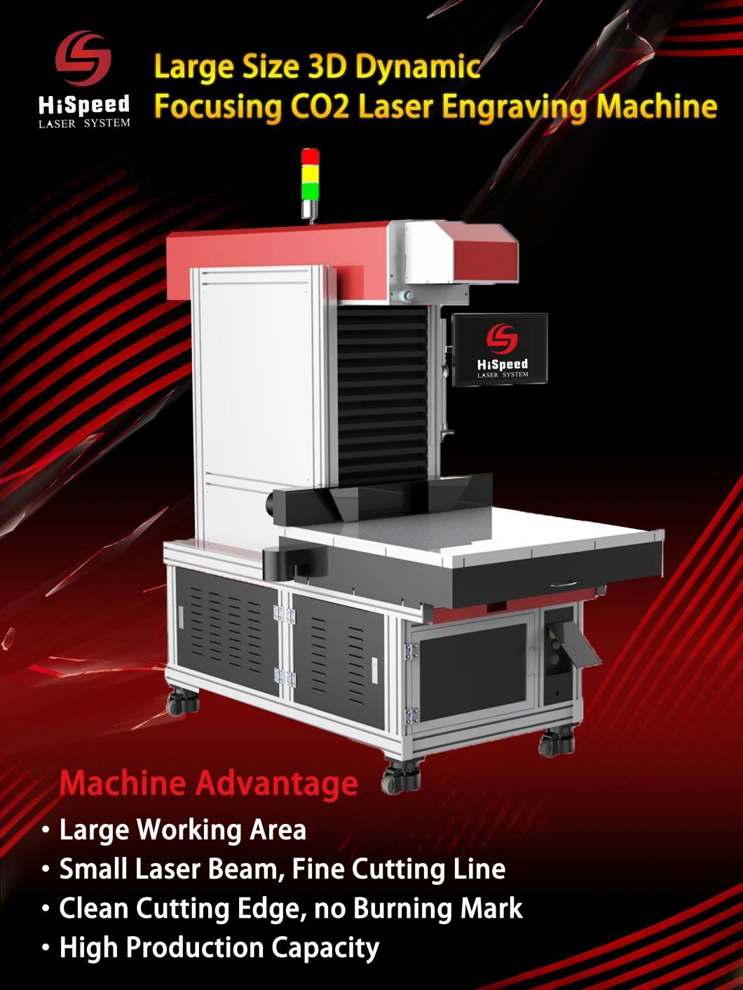 High Precision Flow Line Products CO2 Laser Marking Machine with Good Quality