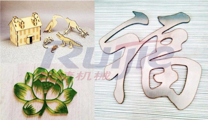 CO2 CNC Laser Engraving Cutting Machine for Acrylic/Wood/Cloth/Leather/Plastic