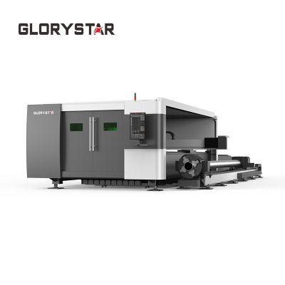 650X300mm, 1300X2500mm, 2000X4000mm Machinery Sheet Tube Combine Laser Cutting Machine