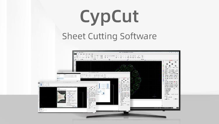 Cypcut Control System Raycus Max Ipg Sheet Metal CNC Fiber Laser Cutting Machine