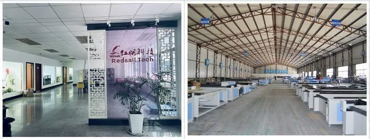 Redsail 130W CO2 Laser Cutting and Engraving Machine 1300*2500mm with Honeycomb Table Cutting Bed