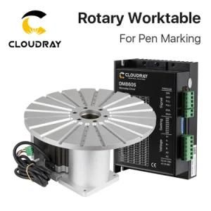 Cloudray Am11 Rotary Worktable Pen 20 F Type Rotary Engraving Attachment for Laser Marking Machine