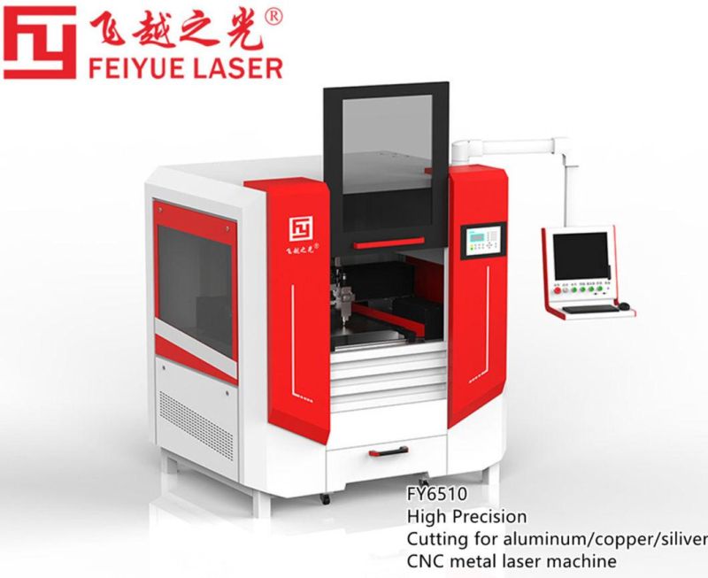 Fy6510 Feiyue Saw Blade Fiber Laser Metal Cutter Machines CNC High Precision Metal Ss Aluminum Copper Sheet Metal Laser Cutting Machine 1000W/1500W/2000W/3000W