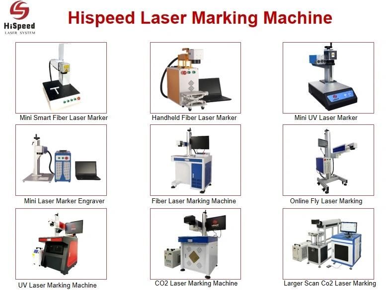 UV Fly High Speed Laser Marking Machine for Glass