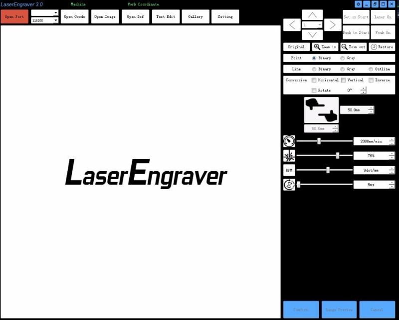 3500MW Mini CNC Laser Engraver Engraving Machine