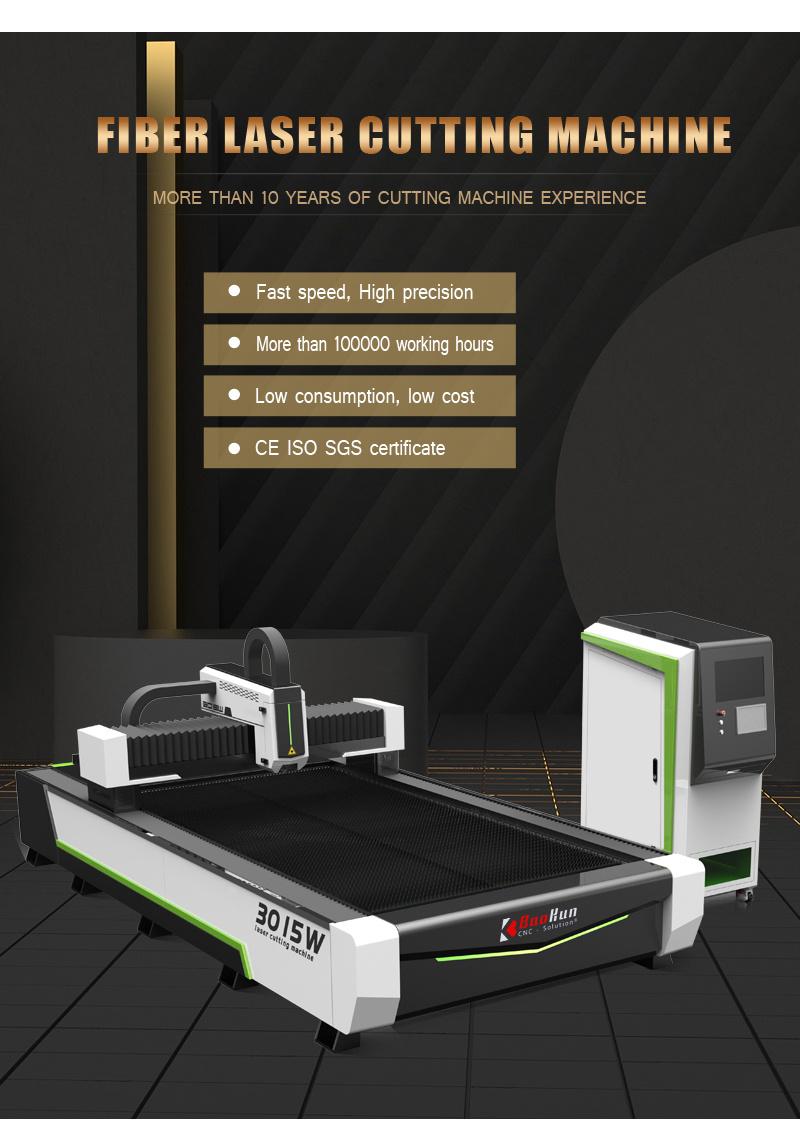 Automatic Laser Equipment High Speed CNC Metal, Mild Steel, Stainless Steel Cutting 1000W 2000W 3000W Laser Cutting with Raycus Max Gw Ipg Laser Source