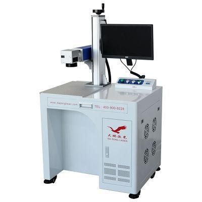 High Efficient Automatic Multi-Position Fiber Laser Marking Machine with Rotary