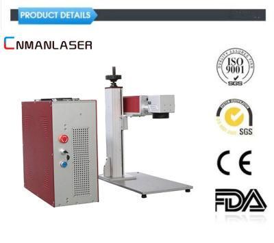 50W Fiber Laser Marking/ Engraving/ Cutting Machine for Metal/Plastic/Rubber/PVC