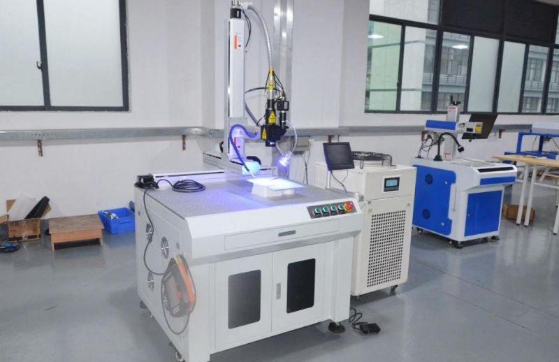 2mm Stainless Steel Sheet Welder 4 Axis 1000W CNC Fiber Laser Welding Machine for Metal Cup Advertising Manufacture