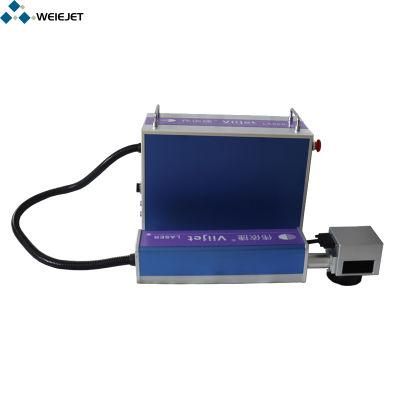 Fiber Laser Printing Marking/Engraving Machine for PVC Pipe/Electronic Parts/Metallic Products/Leather/Watch/Auto Part