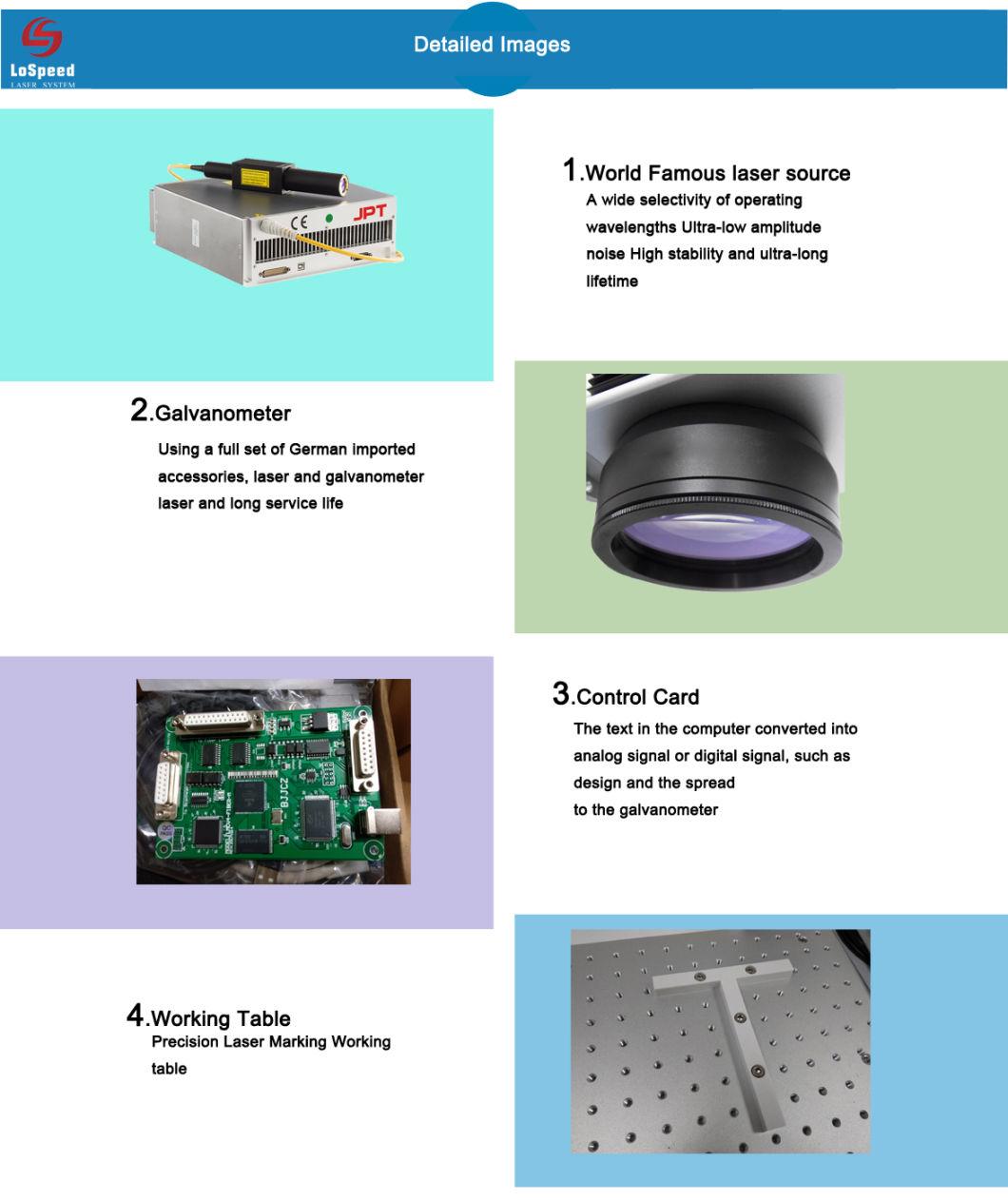 Hispeedlaser CO2 Laser Marking Machine for Bottle Caps Package