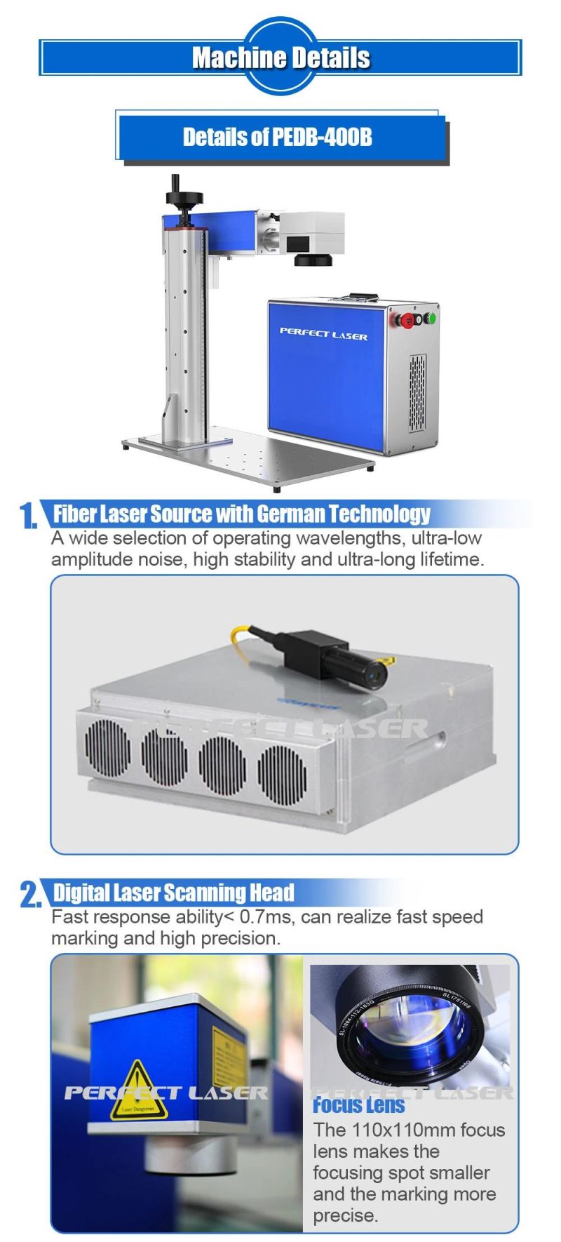20W 30W Laser Marking Machine for Animal Dog Ear Tags