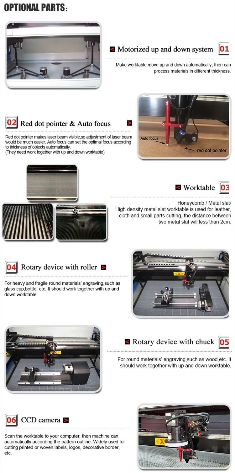 CNC Engraver Engraving and Cutting CO2 Dual Heads Laser Cutter for Nonmetal