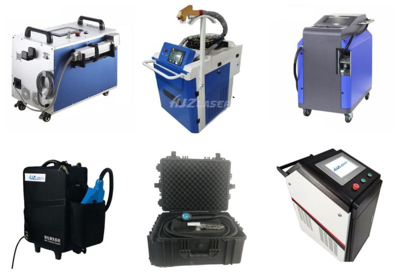 Handheld Metal Rust Removal Fiber Laser Cleaning Machine 100W 200W 500W 1000W