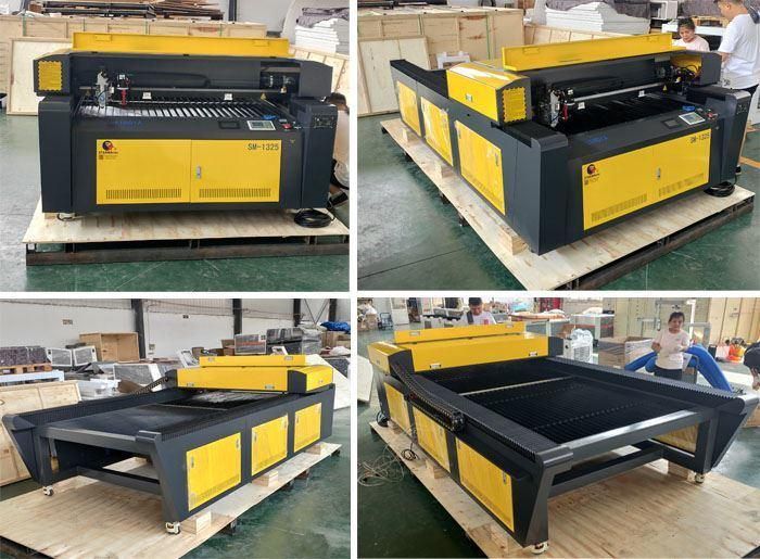 Hybrid Stainless Wood Acrylic CO2 Laser Cutter 1325 with 500W CCD