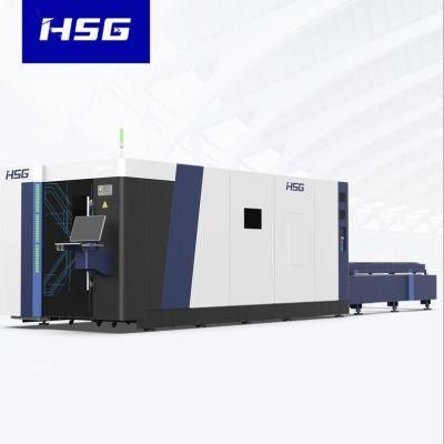 3000*1500mm 500W 1500W 2200W 12000W 25000W Stainless Steel CNC Fiber Laser Cutting Machine Metal with Protection Cover